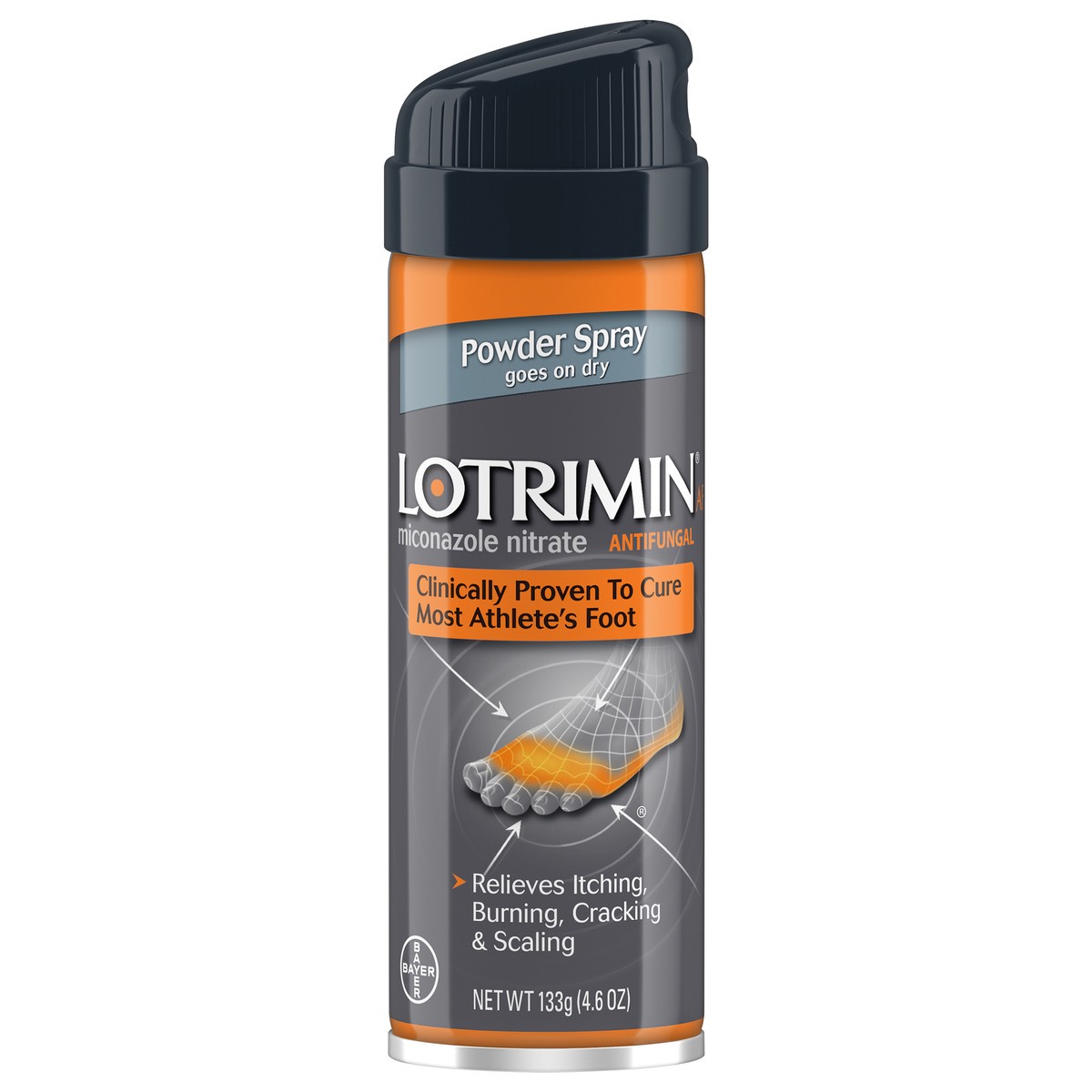 slide 1 of 7, Lotrimin Antifungal Spray Powder Athlete's Foot Treatment - 4.6oz, 4.6 oz