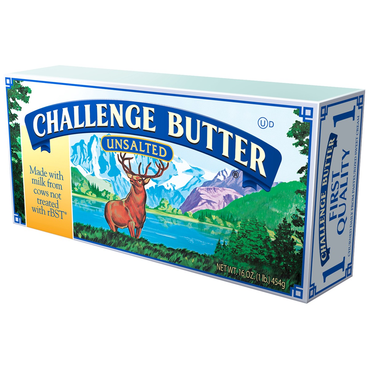 slide 2 of 8, Challenge Dairy Unsalted Butter 16 oz. Box, 16 oz