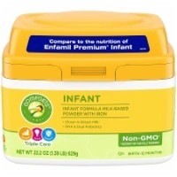 slide 1 of 1, Comforts Infant Non-Gmo Milk Based Formula Powder With Iron, 22.2 oz