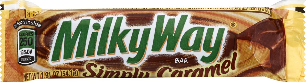 slide 2 of 5, MILKY WAY US Milky Way, Chocolate Candy Bar Simply Caramel, 1.91 Oz, 1.91 oz