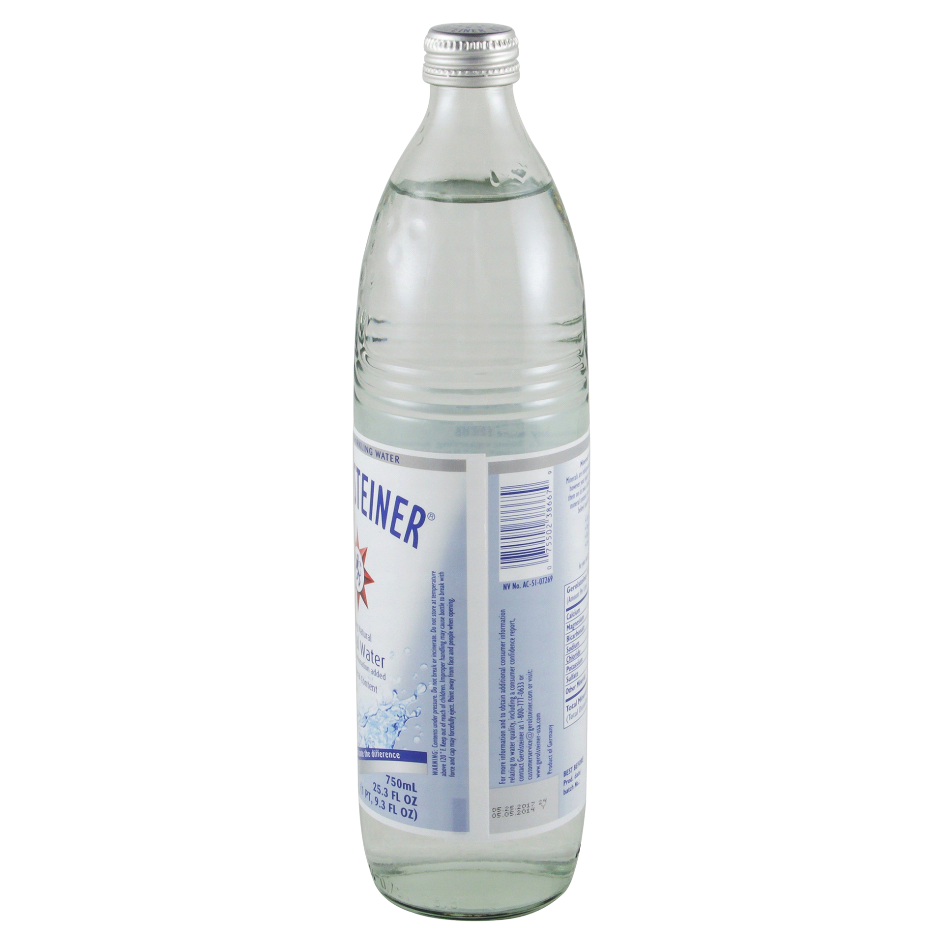 slide 2 of 13, Gerolsteiner Sparkling Natural Mineral Water - 25.3 oz, 25.3 oz