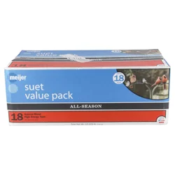 Meijer Natural Blend All Season Wild Bird Suet, Value Pack, 18 Ct