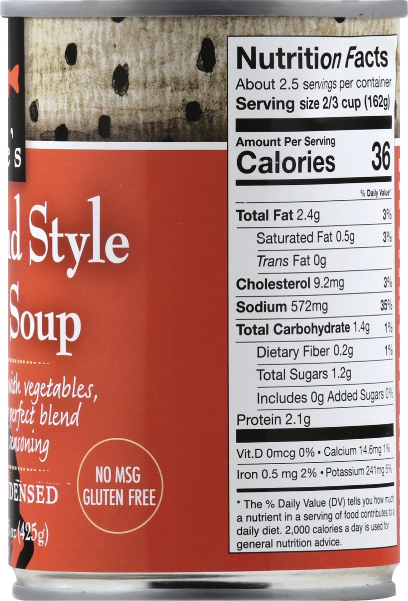 slide 5 of 12, Cole's Semi-Condensed Maryland Style Crab Soup 15 oz, 15 oz