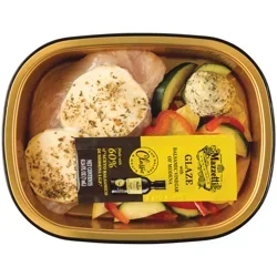 Meal Simple by H-E-B Low-Carb Lifestyle Balsamic Mozzarella Chicken & Squash