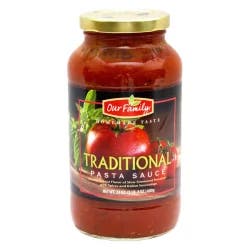 Our Family Traditional Pasta Sauce - 24 oz