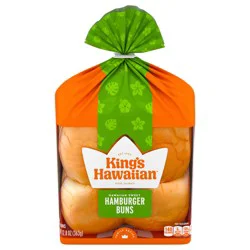 King's Hawaiian Original Hawaiian Sweet Hamburger Buns 8PK