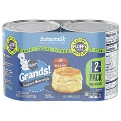 Grands! Southern Homestyle Buttermilk Biscuits, 2-Pack