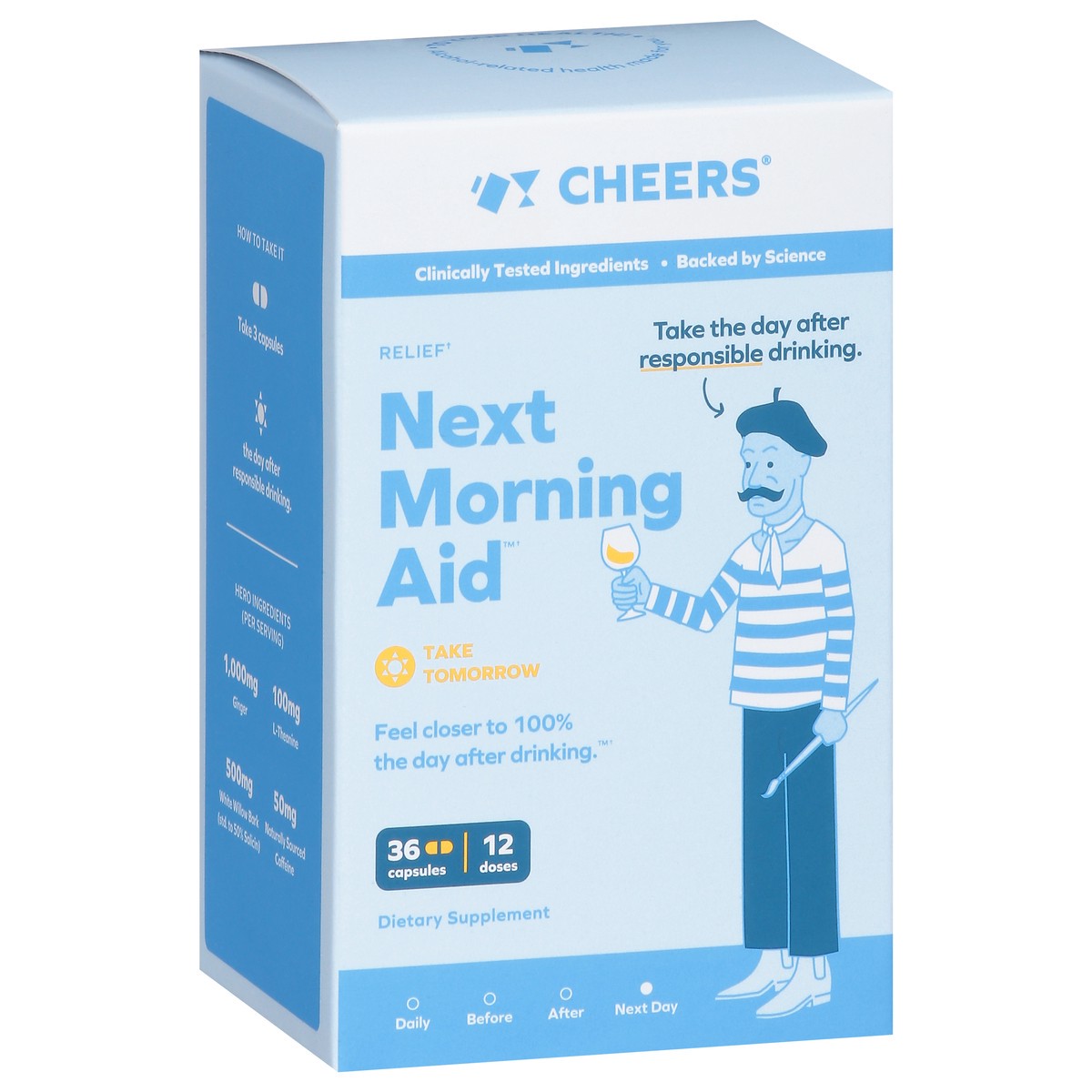 slide 2 of 13, Cheers Next Morning Aid 36 Capsules, 36 ct