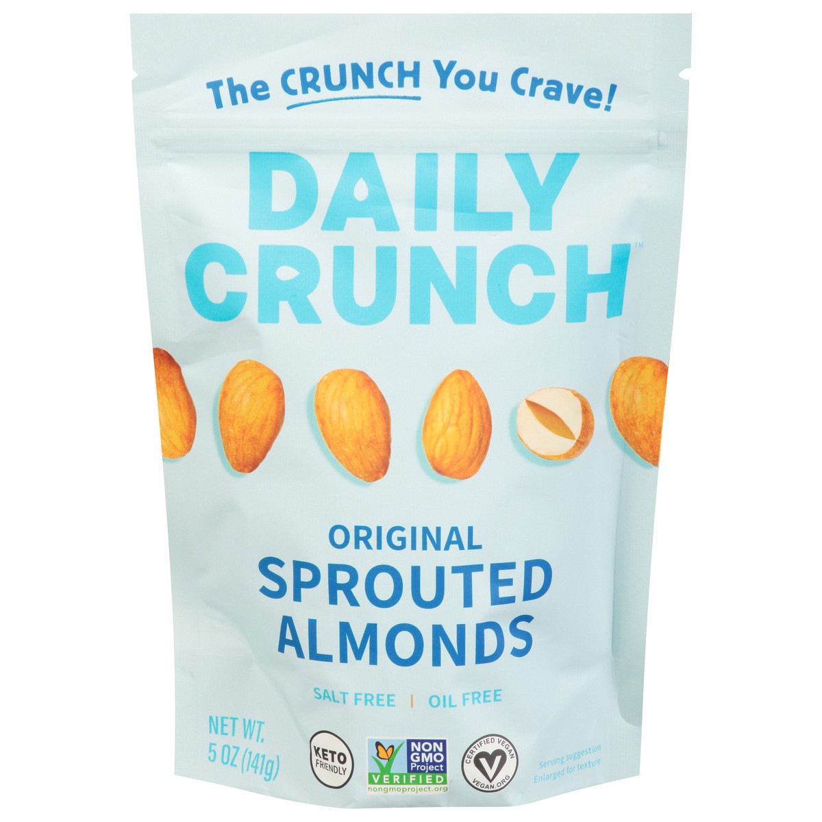 slide 14 of 14, Daily Crunch Sprouted Almonds, 5 oz