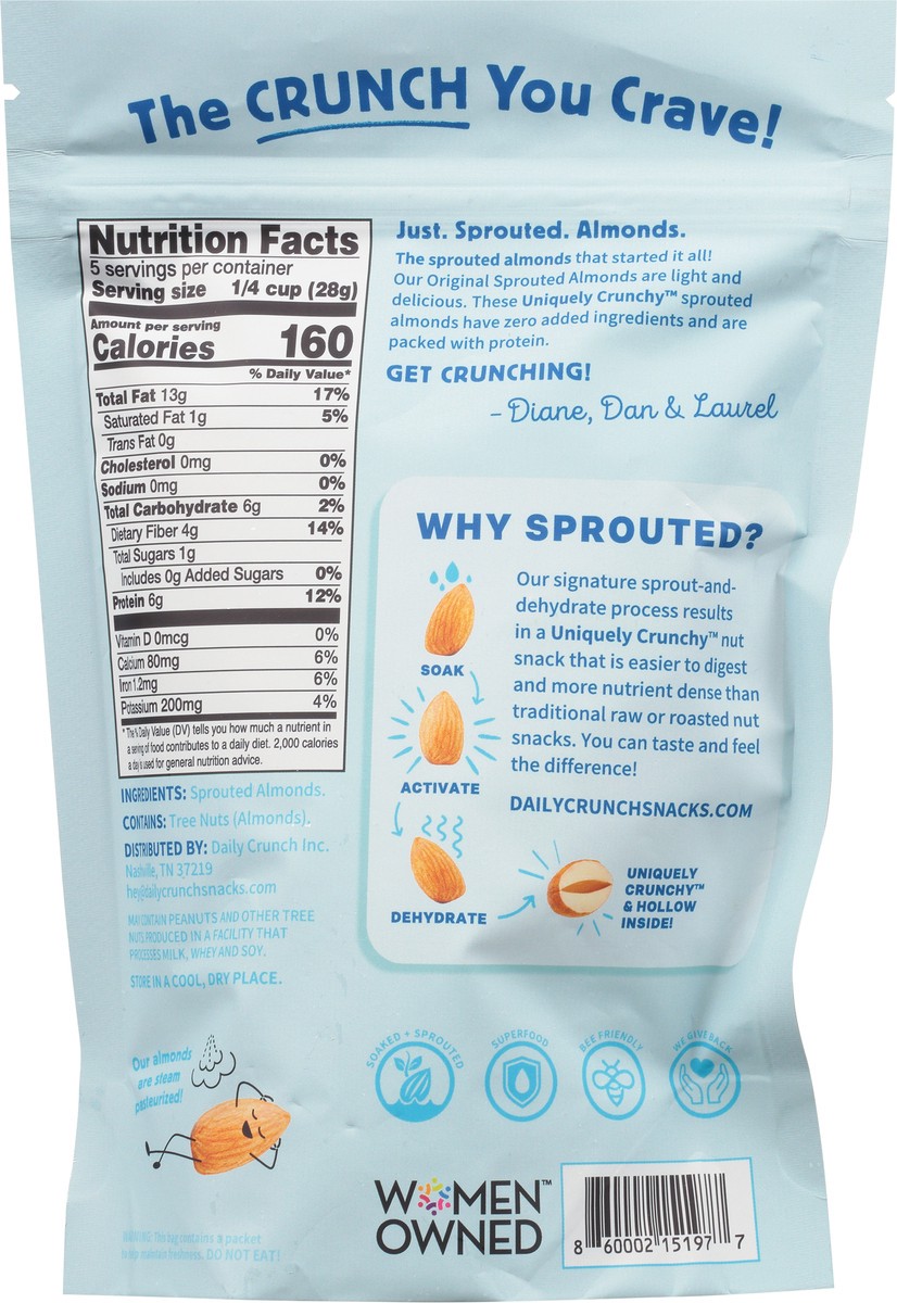 slide 7 of 14, Daily Crunch Sprouted Almonds, 5 oz