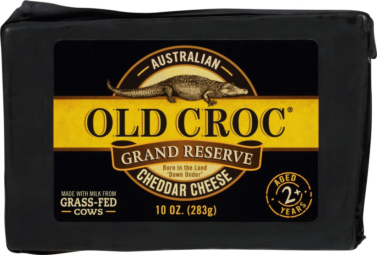 slide 6 of 14, Old Croc Grand Reserve Cheddar Cheese 10 oz, 10 oz