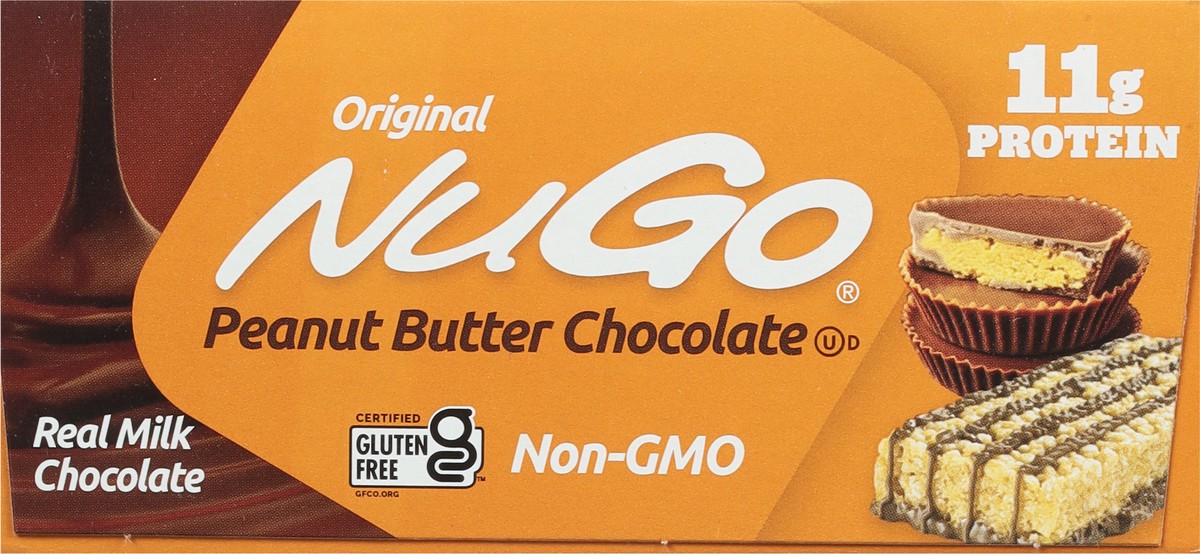 slide 9 of 9, NuGo Peanut Butter Chocolate Box, 26.4 oz