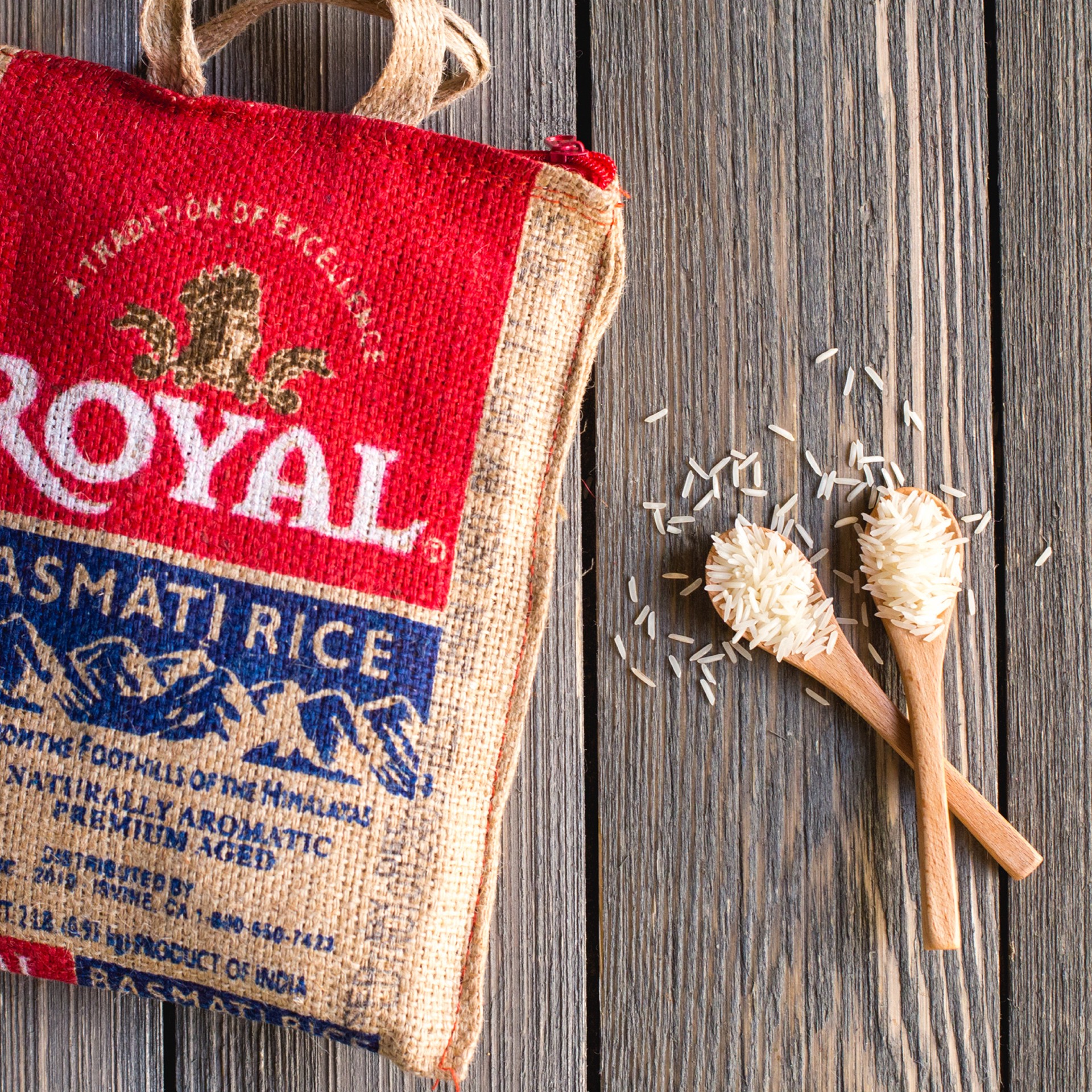 slide 8 of 8, Royal Authentic Royal Basmati White Rice, 40 lbs, 640