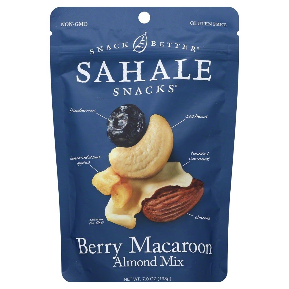 slide 1 of 1, Sahale Snacks Berry Macaroon Almond Trail Mix, 7 oz