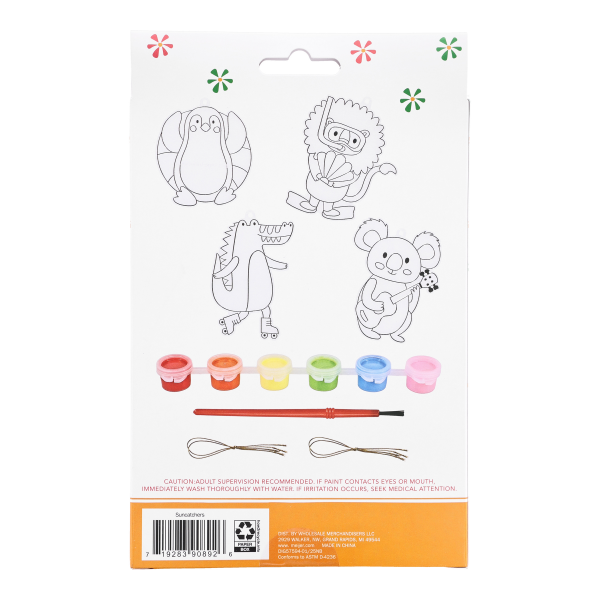 slide 4 of 9, Meijer Corporate Seasonal MCS Suncatchers, Wild Fun, 4 Pieces, 4 ct