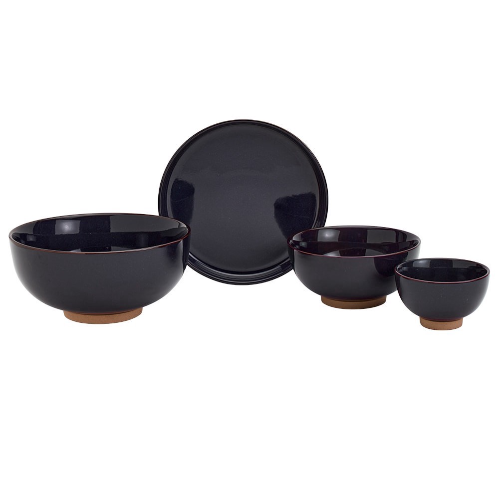 slide 3 of 3, Infuse 4-Piece Dining Set - Navy, 4 ct