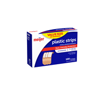 slide 25 of 29, Meijer Plastic Bandages 1"x3", 100 ct