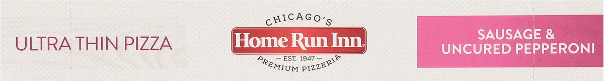 slide 9 of 11, Home Run Inn Sausage & Uncured Pepperoni Ultra Thin Pizza 5.2 oz, 5.2 oz