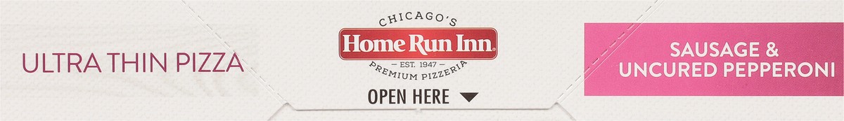 slide 8 of 11, Home Run Inn Sausage & Uncured Pepperoni Ultra Thin Pizza 5.2 oz, 5.2 oz