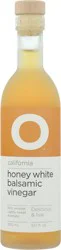 O California Honey White Balsamic Vinegar 10.1 fl oz