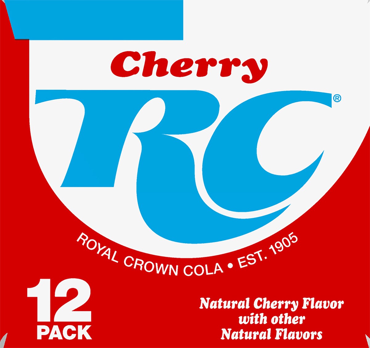 slide 5 of 9, RC Cola RC Cherry Cola Soda, 12 ct