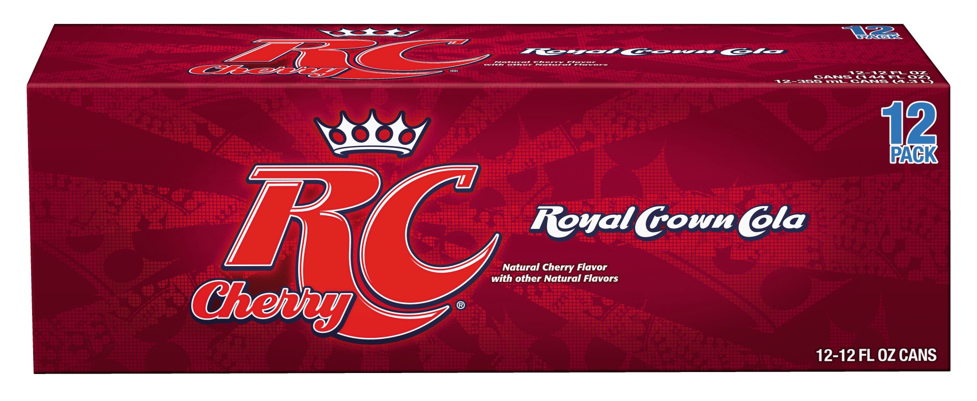 slide 1 of 9, RC Cola RC Cherry Cola Soda- 12 ct, 12 ct