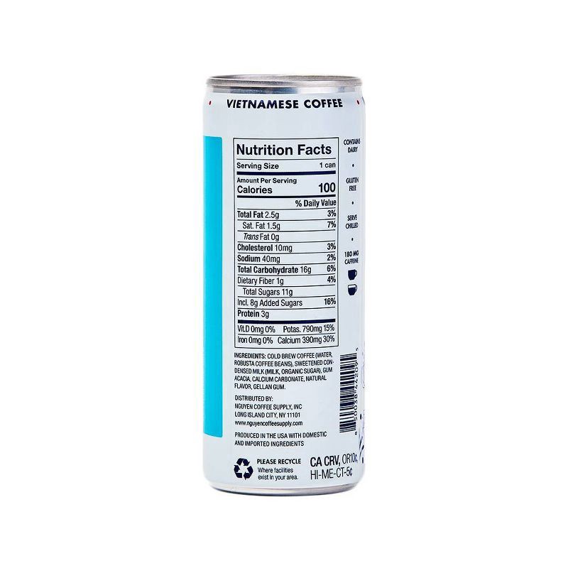 slide 5 of 5, Nguyen Coffee Supply Condensed Milk Vietnamese Coffee 7.5 fl oz, 7.5 fl oz