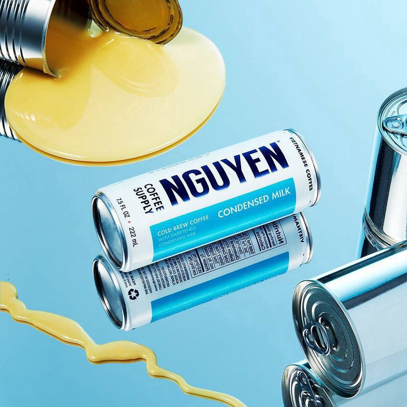 slide 2 of 5, Nguyen Coffee Supply Condensed Milk Vietnamese Coffee 7.5 fl oz, 7.5 fl oz