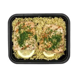 Hy-Vee Heat & Eat Salmon Over Rice