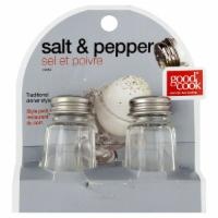 slide 1 of 2, Good Cook Salt & Pepper Shakers, 1 ct