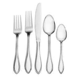 Pfaltzgraff American Bead Flatware Set 61 pc