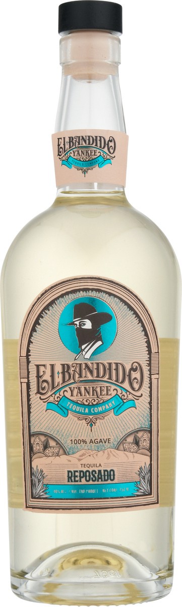 slide 12 of 12, El Bandido Yankee 100% Agave Reposado Tequila 750 ml, 750 ml