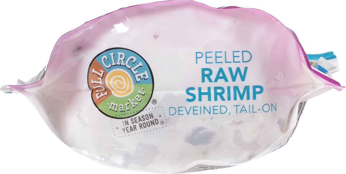 slide 6 of 14, Full Circle Market Tail-On Deveined Peeled Raw Shrimp 16 oz, 16 oz