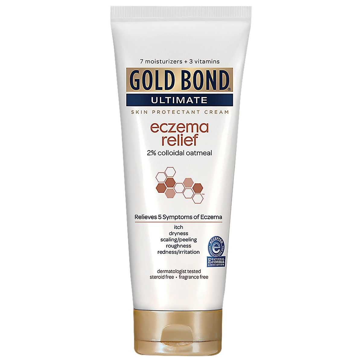 slide 1 of 4, Gold Bond Ultimate Eczema Relief Cream, 8 oz