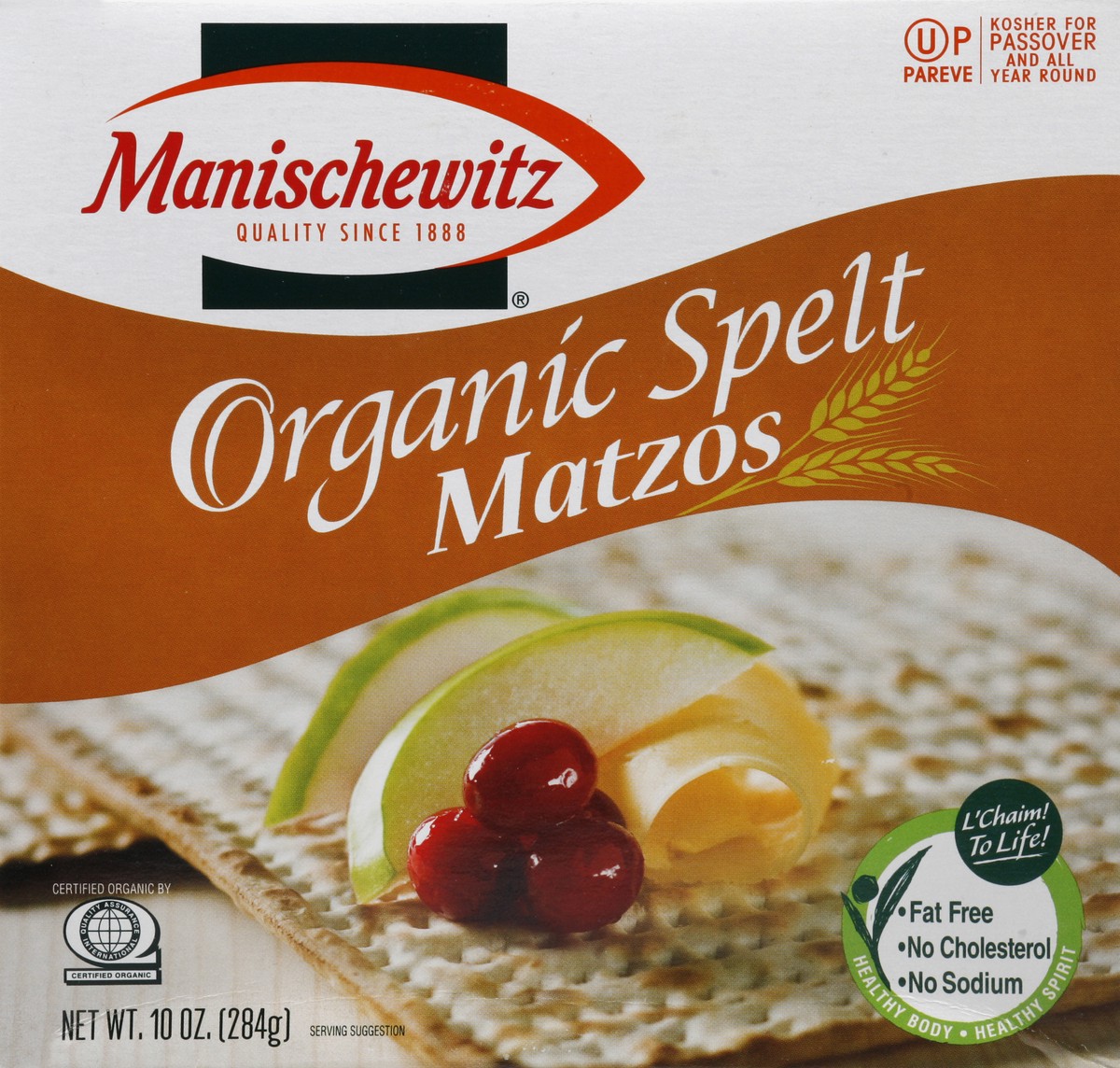 slide 2 of 4, Manischewitz Spelt Matzo Trans Fat Free, 10 oz