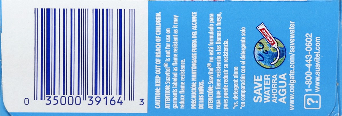 slide 2 of 6, Suavitel Fabric Conditioner 40 ea, 40 ct