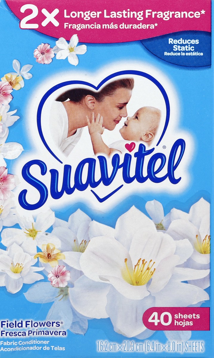 slide 3 of 6, Suavitel Fabric Conditioner 40 ea, 40 ct