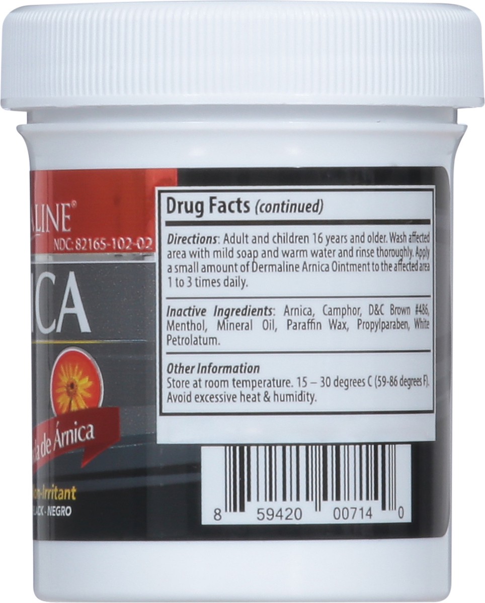 slide 8 of 14, Dermaline Black Minor Aches & Pain Arnica Salve 2.5 oz, 2.5 oz