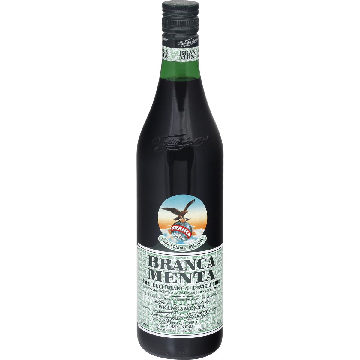 slide 1 of 9, Branca Menta Fratelli Branca Distellerie 750 ml, 25.4 oz