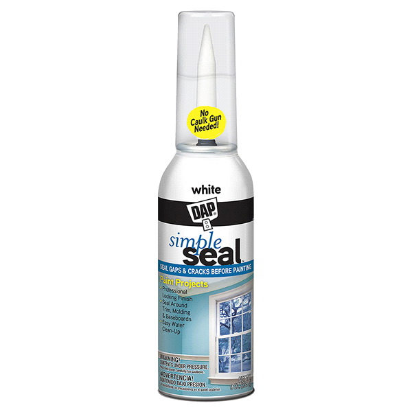 slide 1 of 1, Simple SEAL Paint Projects Sealant, White, 9 oz