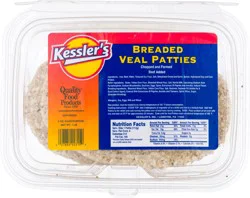 Kessler's Breaded Veal Patties 1 lb