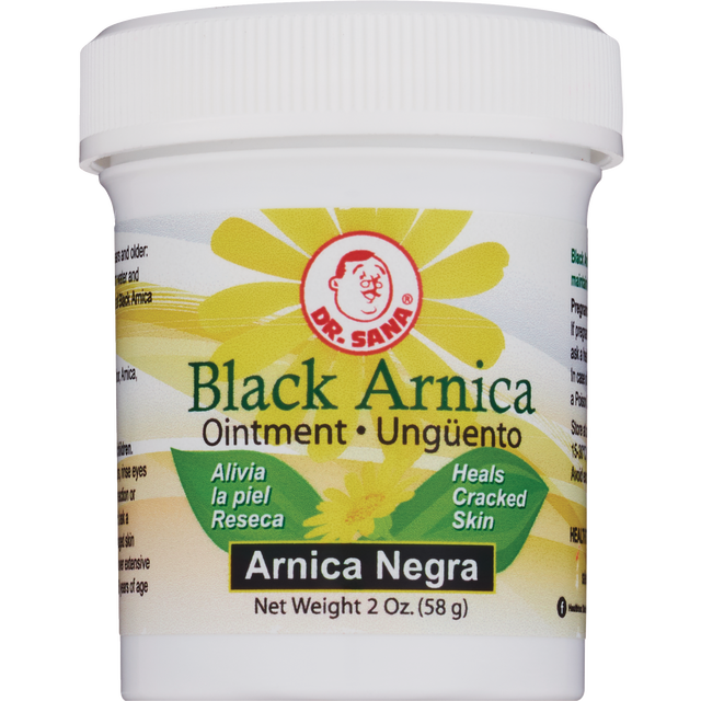 slide 1 of 1, Dr. Sana Arnica Negra Unguento (Black Arnica Ointment) Jar, 2 oz