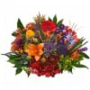 Bloom Haus Garden Bouquet - Bronze / Purple / Orange