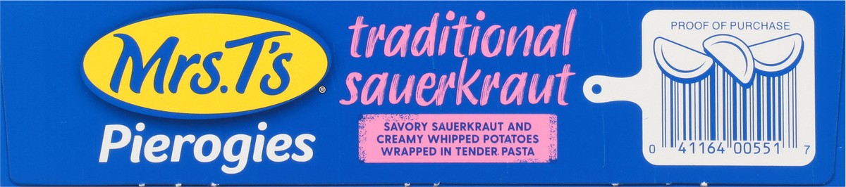 slide 3 of 14, Mrs. T's Traditional Sauerkraut Pierogies 12 ea, 12 ct