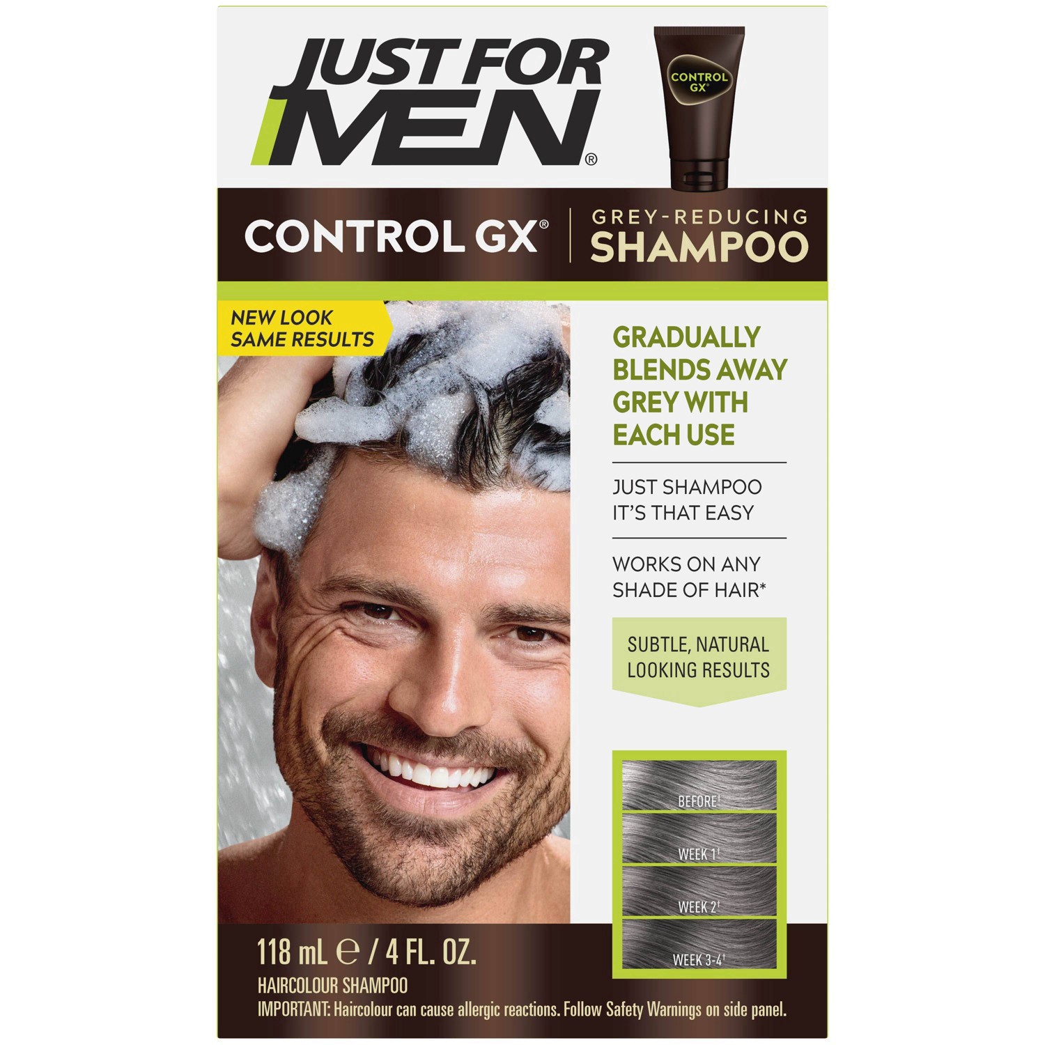 slide 6 of 55, Just for Men Control GX Shampoo 4oz, 4 fl oz