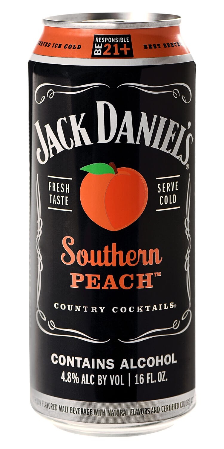 slide 1 of 1, Jack Daniel's Southern Peach, 16 oz