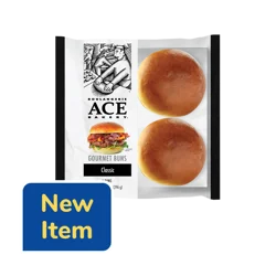 Ace Bakery Classic Gourmet Burger Bun