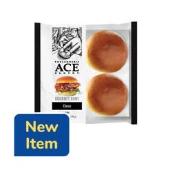 Ace Bakery Classic Gourmet Burger Bun