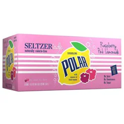 Polar Seltzer'ade - 8pk 12oz - Raspberry Pink Lemonade