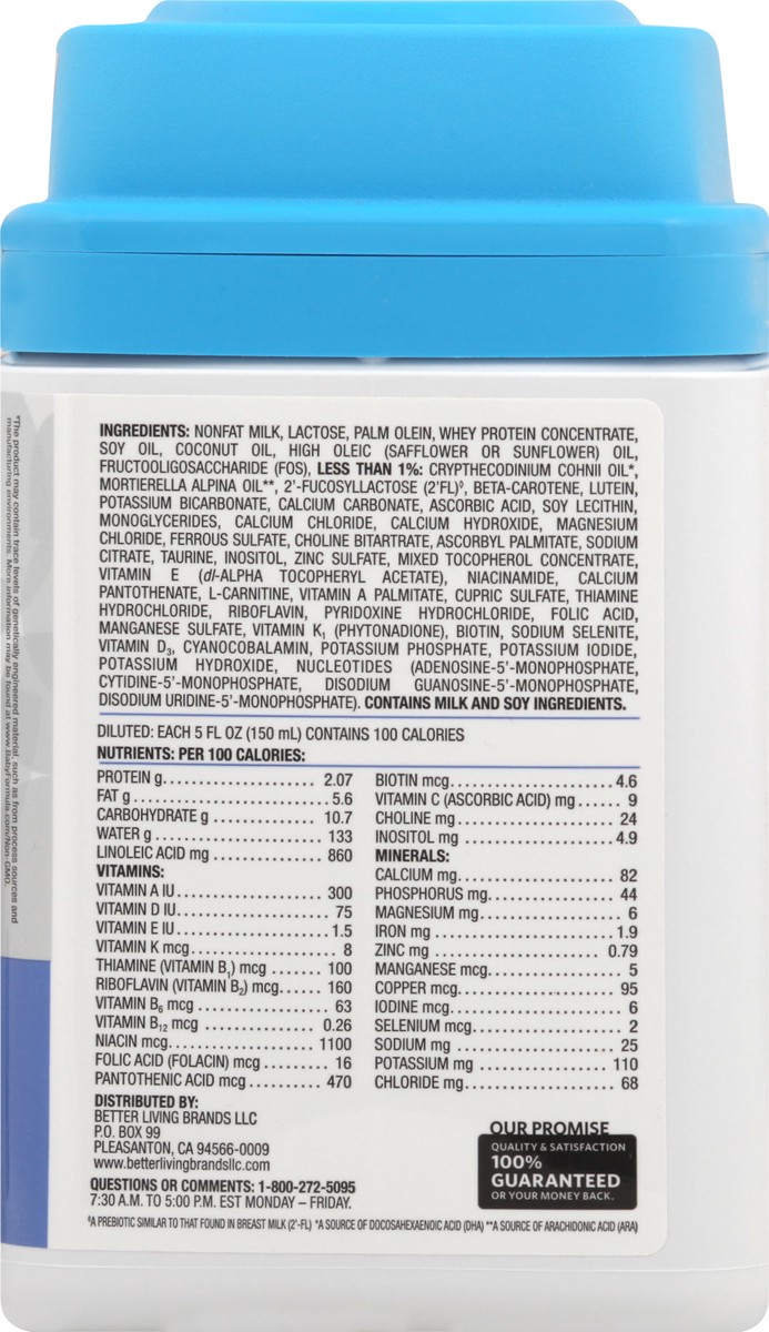 slide 4 of 12, Signature Care Infant Formula Advantage With Iron, 35 oz